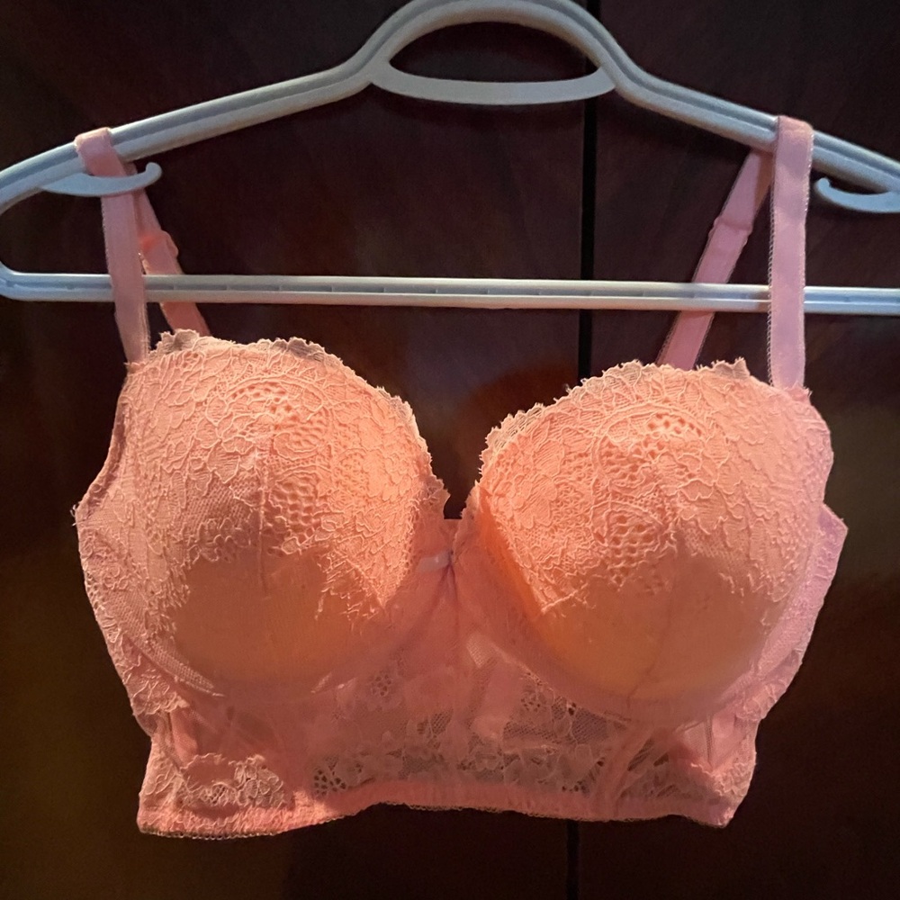 Victoria's Secret Pink Lace Bra Intimates